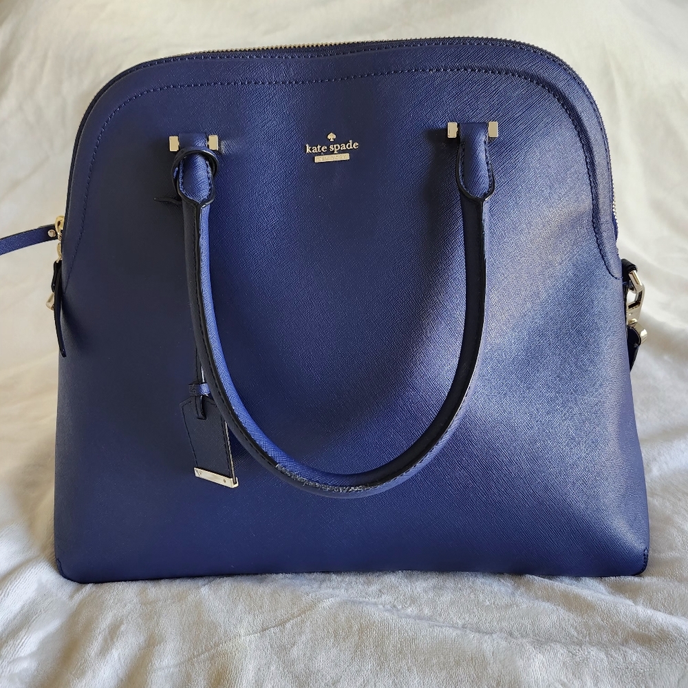 Blue Kate Spade purse